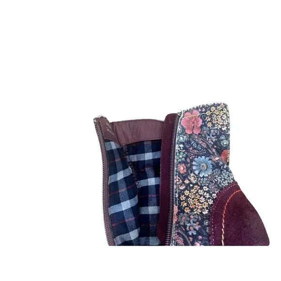 L' Atiste Simonetta Vintage Insired Sued Ankle Boots EU 37 - Picture 6 of 16